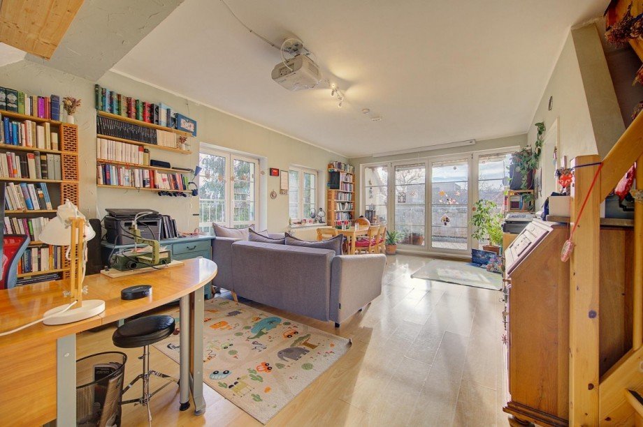 Wohnzimmer Maisonettewohnung Potsdam