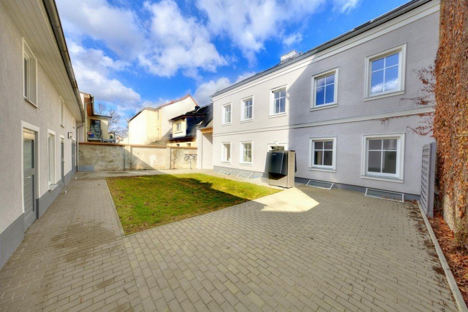 Innenhof Zweifamilienhaus Potsdam