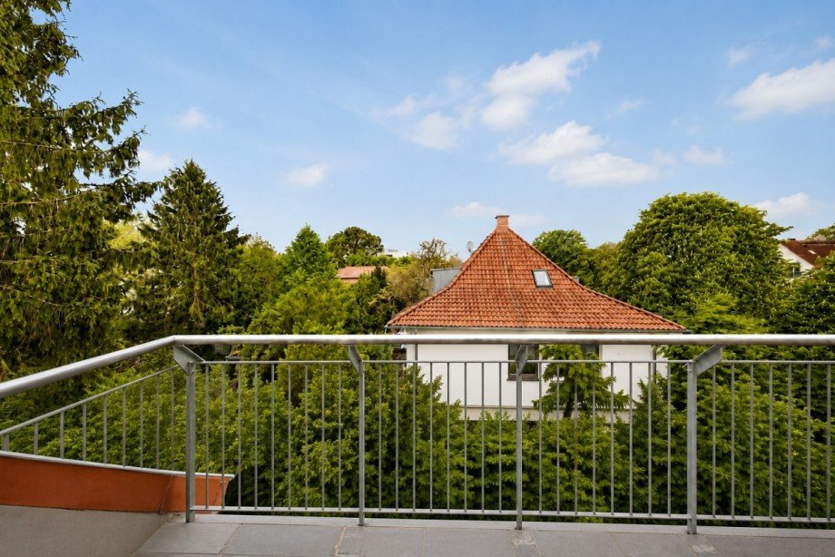 Terrasse visualisiert Maisonettewohnung Potsdam