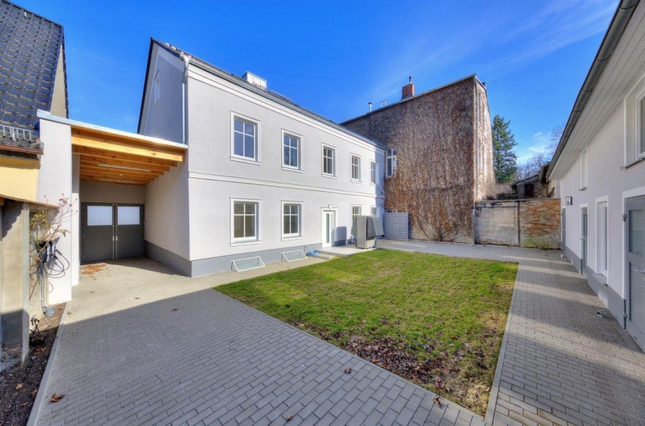 Innenhof Zweifamilienhaus Potsdam