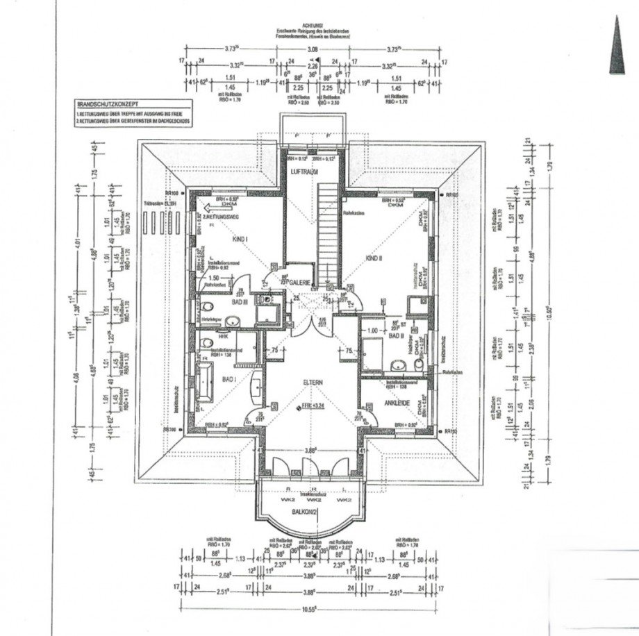 OG Grundriss Einfamilienhaus Falkensee