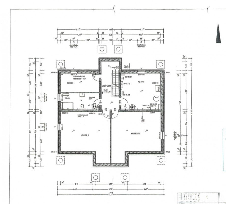 Keller Grundriss Einfamilienhaus Falkensee