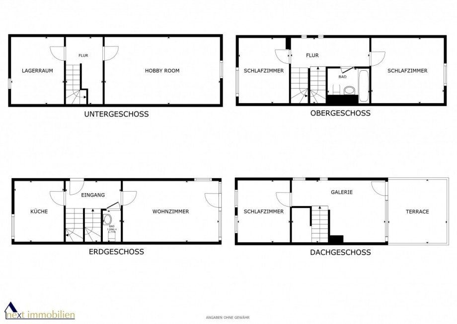Grundrisse Terrassenwohnung Nuthetal