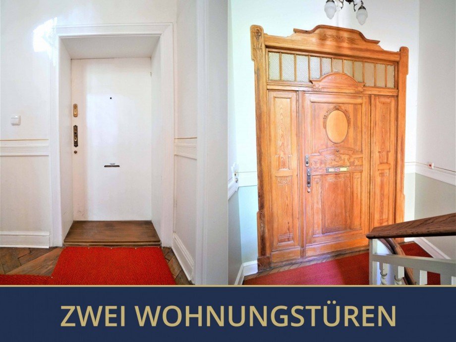 Wohnungst�r je Stra�enseite Etagenwohnung Berlin
