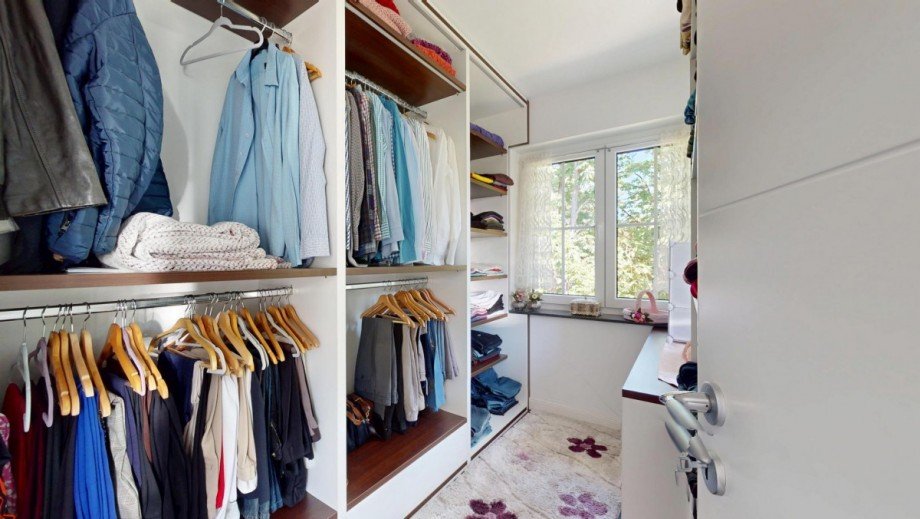 OG Schlafzimmer 1, Ankleidezimmer Einfamilienhaus Falkensee