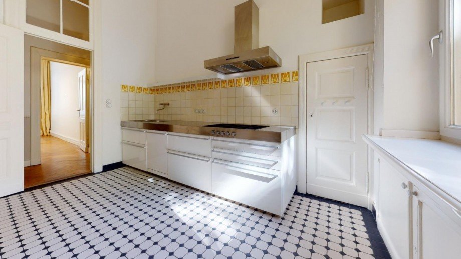 K�che mit Kammer Etagenwohnung Berlin