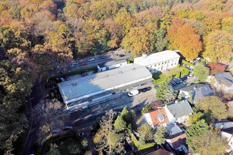 Ansicht von Osten Halle / Lager / Produktion Potsdam