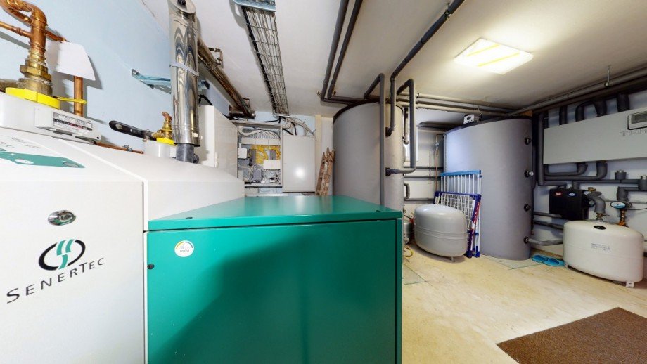 Technikraum Serverschrank Einfamilienhaus Potsdam
