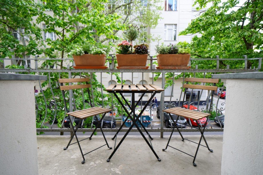 Balkon Zimmer 1 Etagenwohnung Berlin