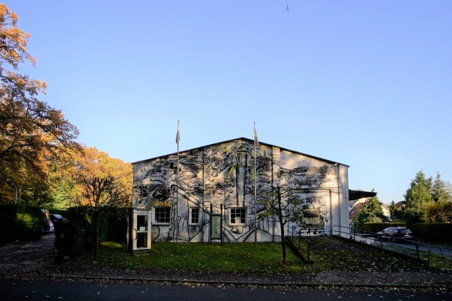 Ansicht S�den Halle / Lager / Produktion Potsdam