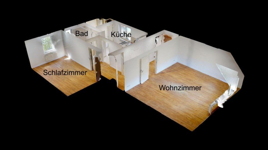 Modell--Blick Etagenwohnung Potsdam
