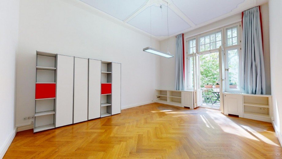 Zimmer 1 laut Grundriss Etagenwohnung Berlin