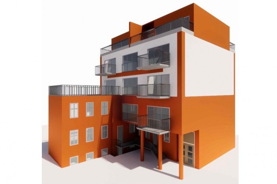 Projektion / Planung Mehrfamilienhaus Berlin