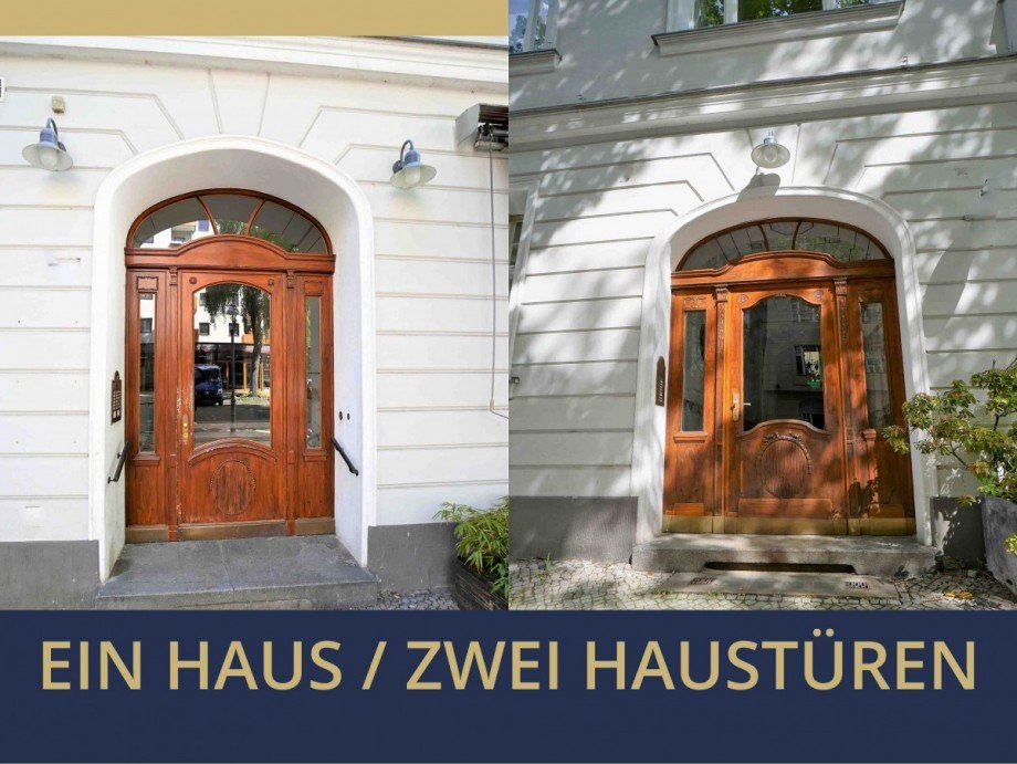 Haust�r je Stra�e Etagenwohnung Berlin