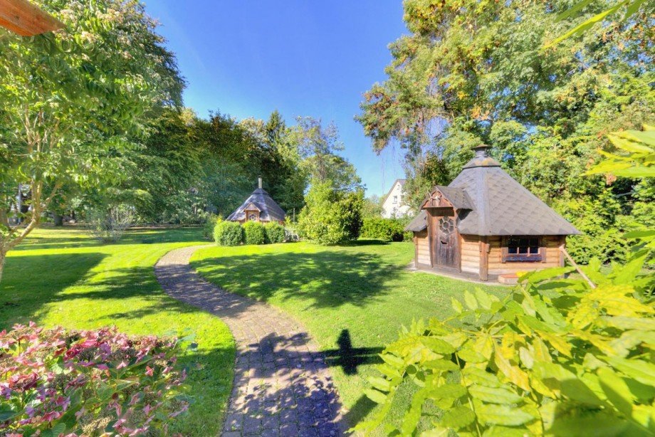 Garten, Sauna- u. Grillhaus Haus Schaprode