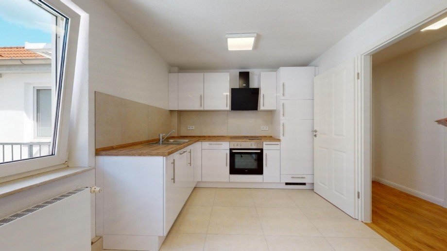 K�che mit Kammer Etagenwohnung Potsdam