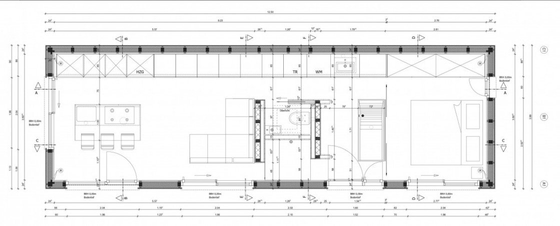 Grundriss Bungalow Schwielowsee