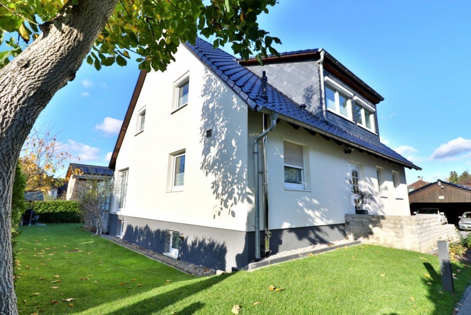 Blick zum Haus Einfamilienhaus Potsdam