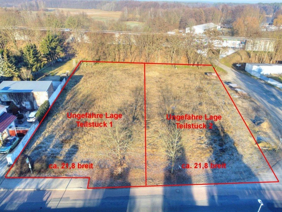 ungef�hre Lage Wohngrundst�ck Kloster Lehnin