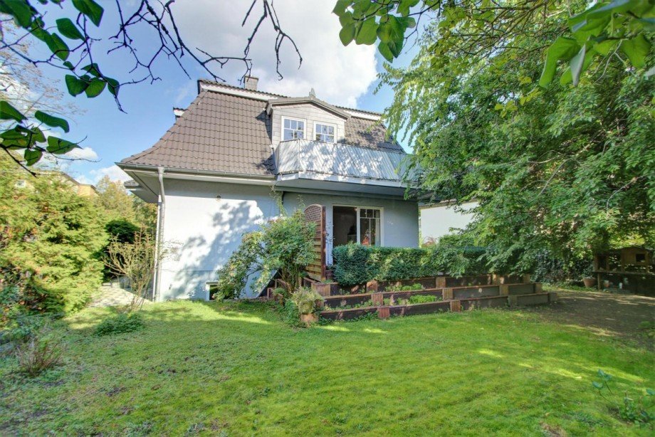 Terrasse und Garten Einfamilienhaus Berlin