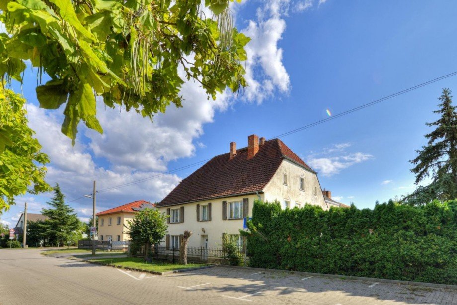 Stra�enansicht Mehrfamilienhaus Nauen