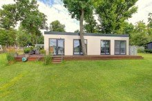 Ansicht Exklusives High-End-Mobilheim mit Dachterrasse in Strandn�he