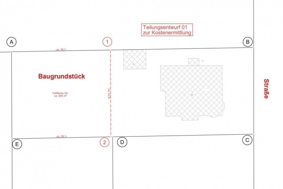 Portal Teilungsentwurf Wohngrundst�ck Berlin