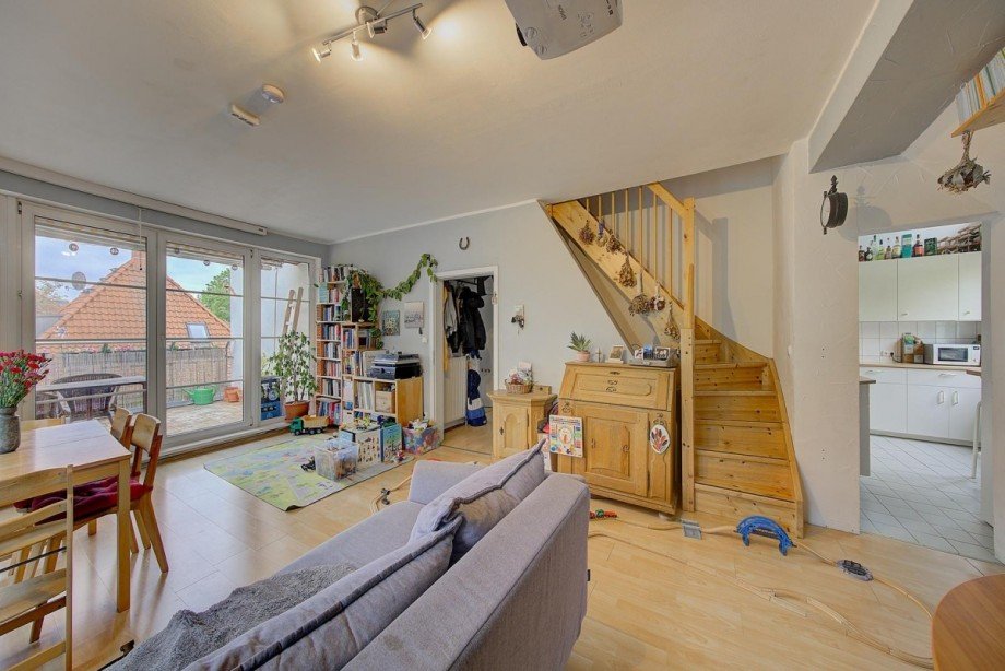Wohnzimmer Maisonettewohnung Potsdam