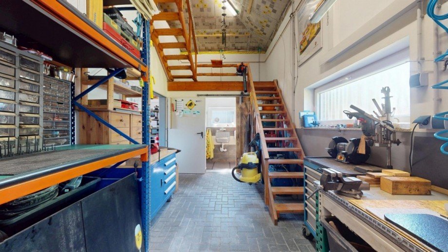 Ger�teraum hinter Garage Einfamilienhaus Oebisfelde