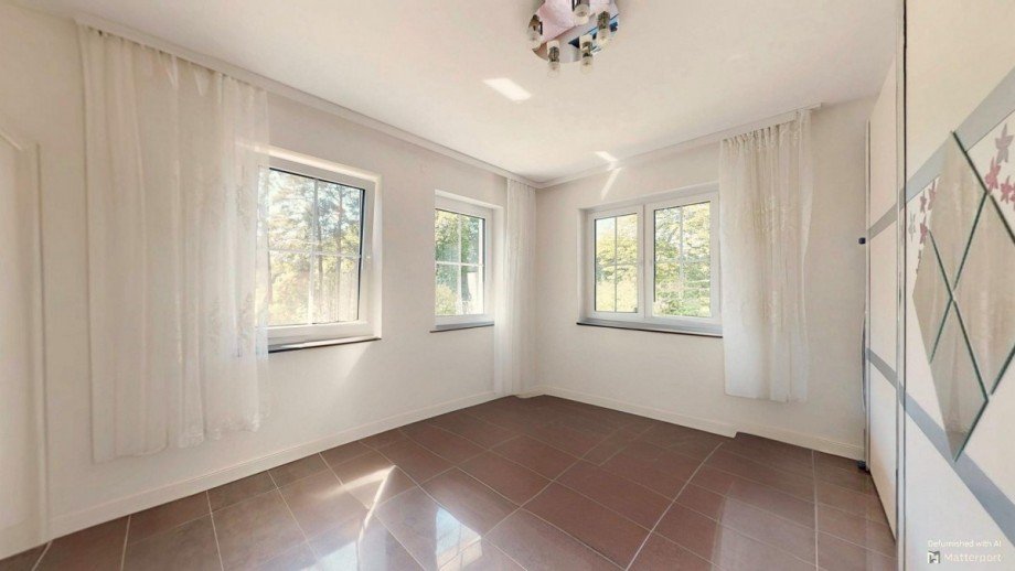 OG, Schlafzimmer 3 visualisiert Einfamilienhaus Falkensee