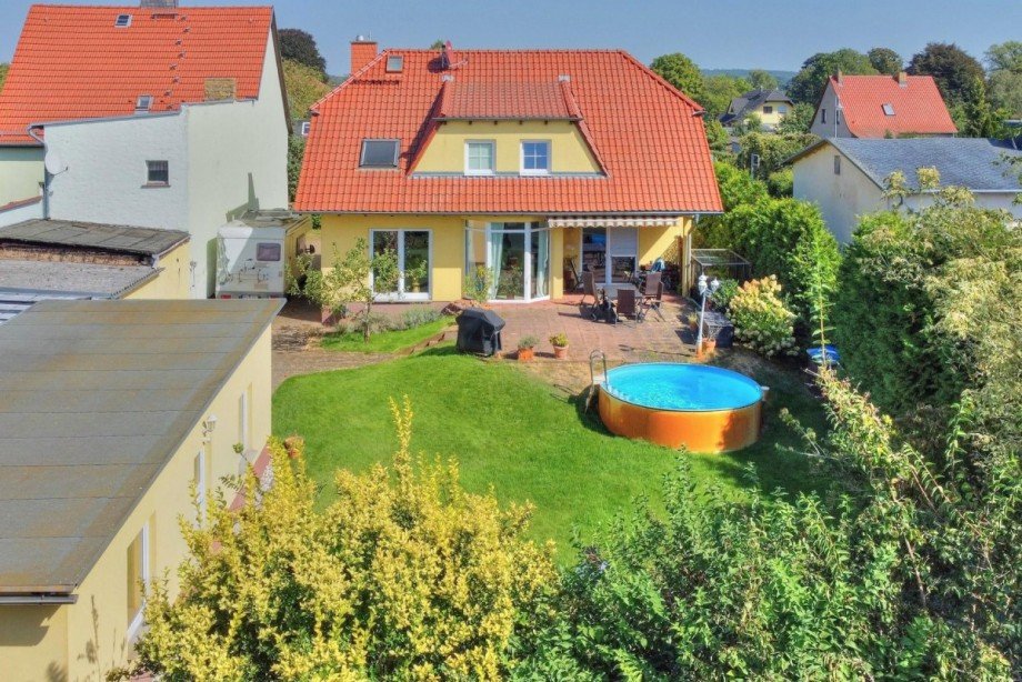 Gartenansicht Einfamilienhaus Werder (Havel)