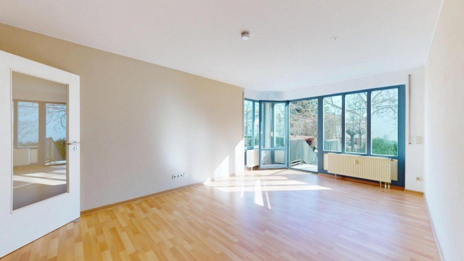 EG Wohnzimmer Terrassenwohnung Nuthetal