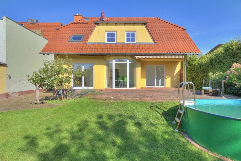 Gartenansicht Einfamilienhaus Werder (Havel)