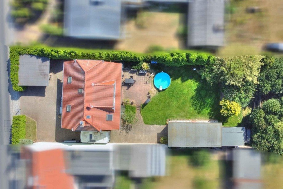 Luftaufnahme Einfamilienhaus Werder (Havel)