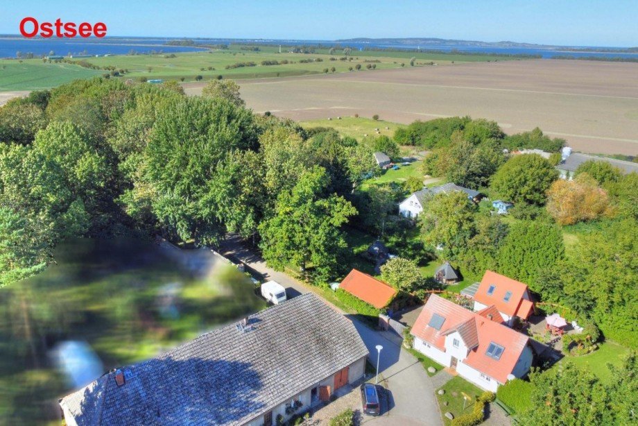 Lage zur Ostsee Haus Schaprode