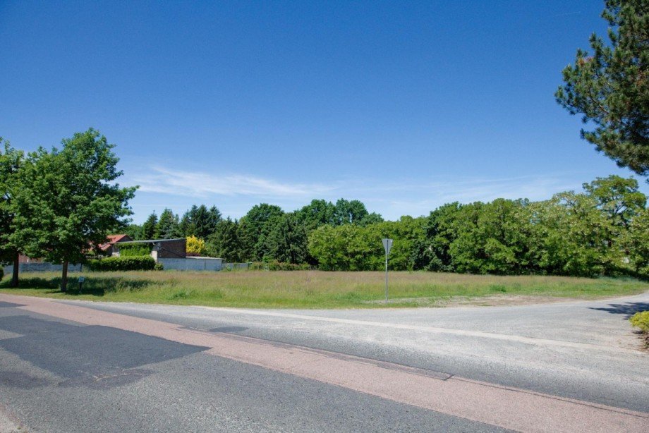 Blick zum Grundst�ck Wohngrundst�ck Kloster Lehnin