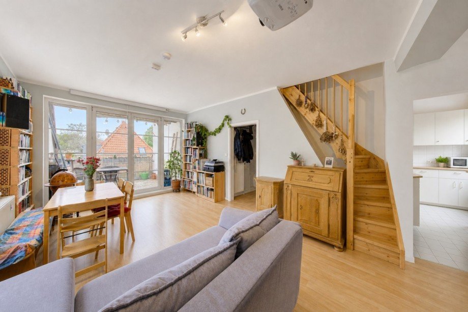 Wohnzimmer Original Maisonettewohnung Potsdam