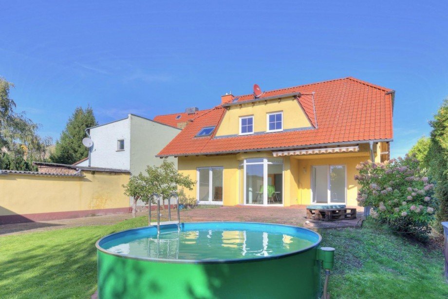 Gartenansicht Einfamilienhaus Werder (Havel)