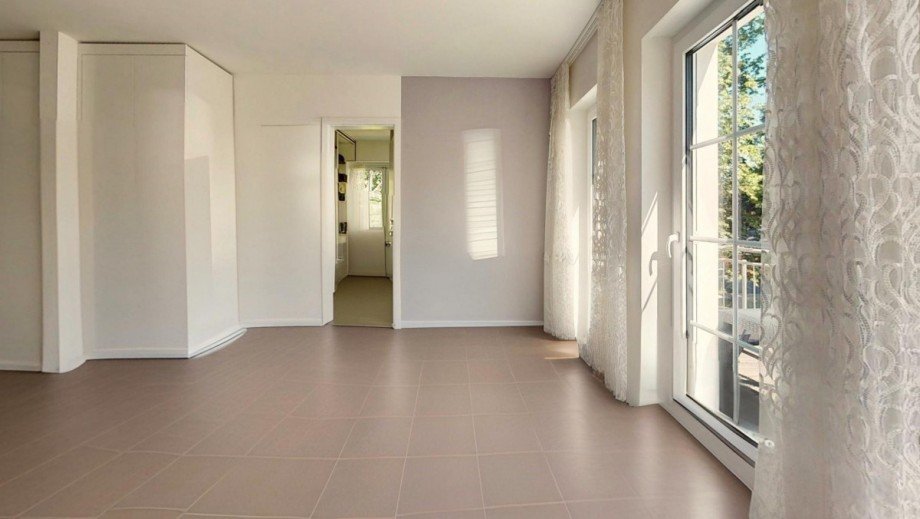 OG Schlafzimmer 1 visualisiert Einfamilienhaus Falkensee