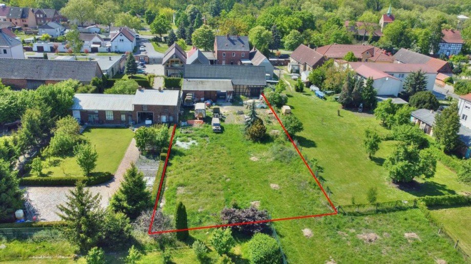 ungef�hre Grenzen Bauernhaus Gr�fenhainichen