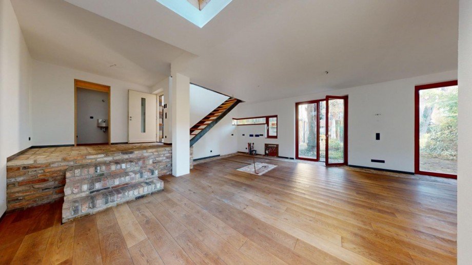 Wohnk�che und Wohnzimmer, EG Etagenwohnung Potsdam