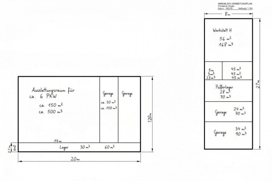  Halle / Lager / Produktion Gro� Kreutz (Havel)