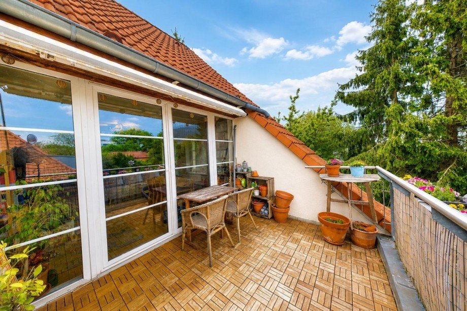 Terrasse Original Maisonettewohnung Potsdam