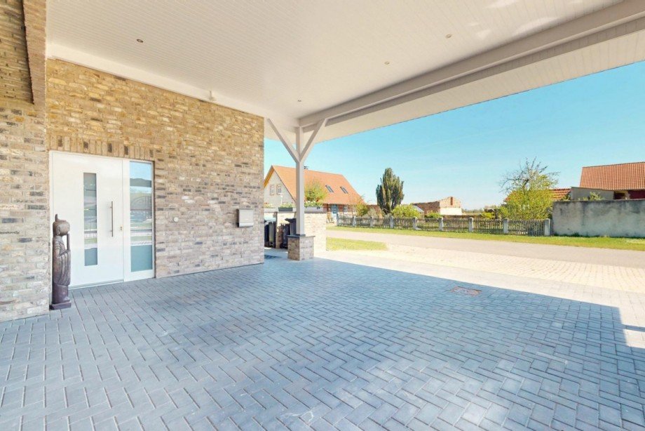 Hauseingang Carport Einfamilienhaus Oebisfelde