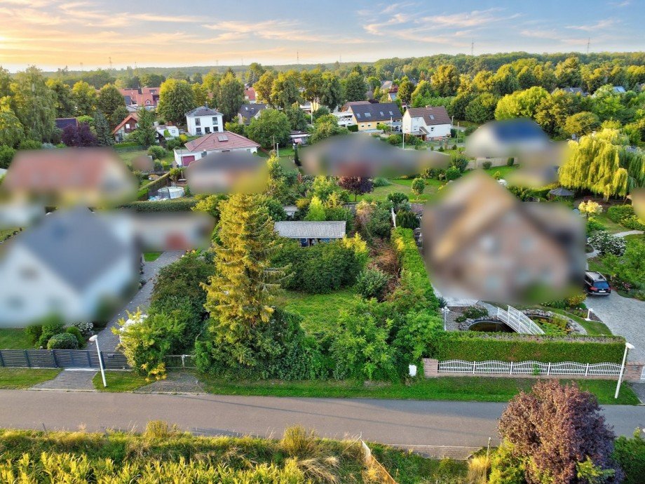 Ansicht von S�den Wohngrundst�ck Brieselang