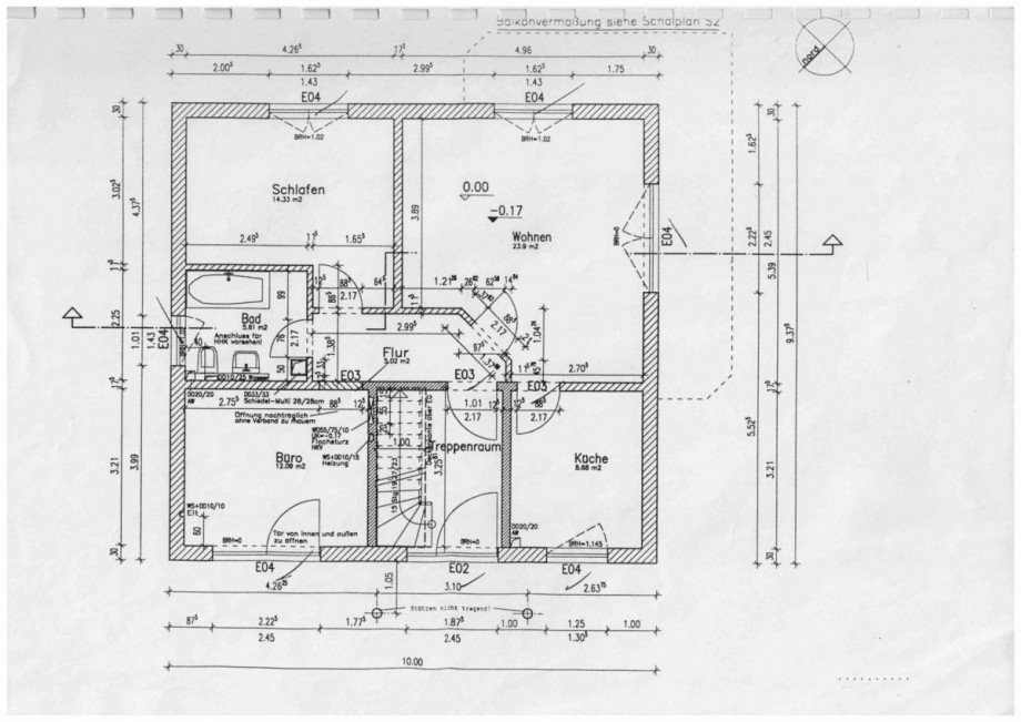 Grundriss EG Einfamilienhaus Berlin