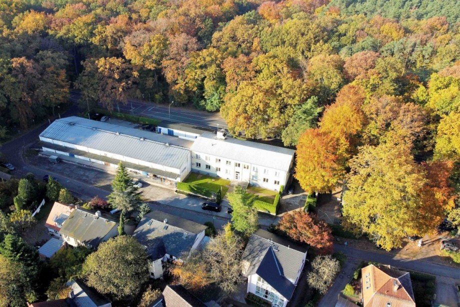 Ansicht von Osten Halle / Lager / Produktion Potsdam