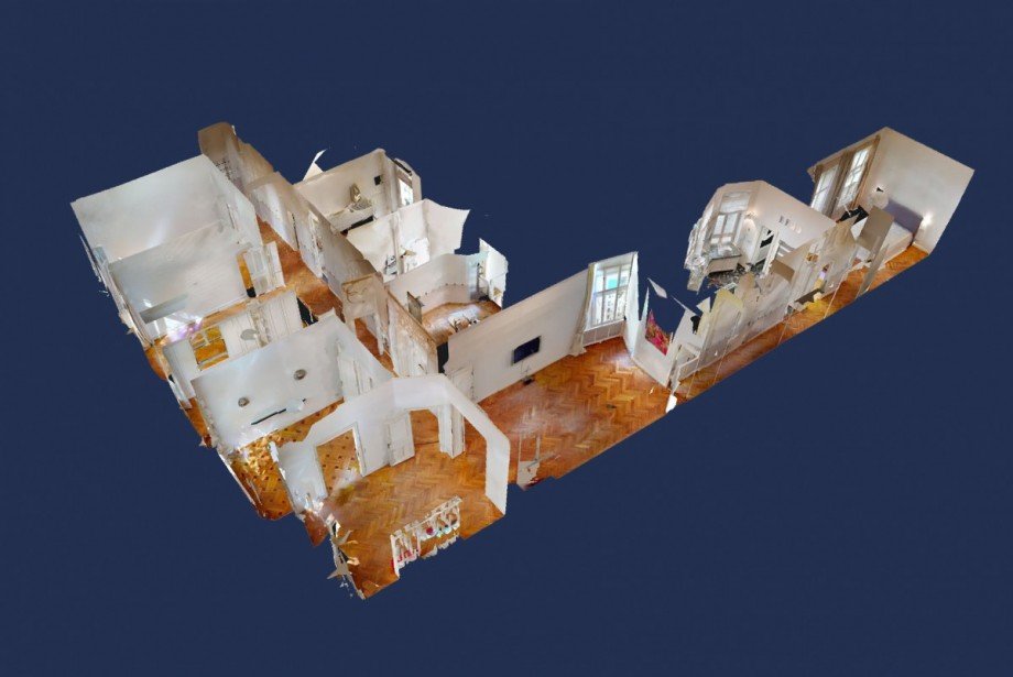 Puppenhaus Ansicht Etagenwohnung Berlin