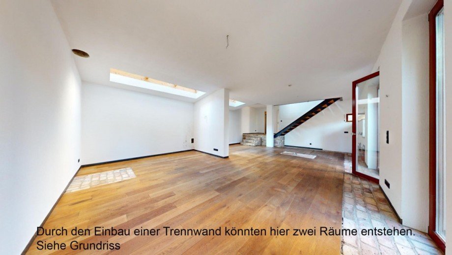 Wohnk�che und Wohnzimmer, EG Etagenwohnung Potsdam