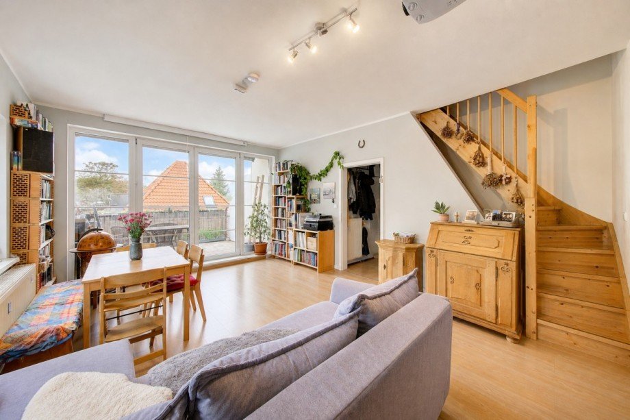 Wohnzimmer Original Maisonettewohnung Potsdam